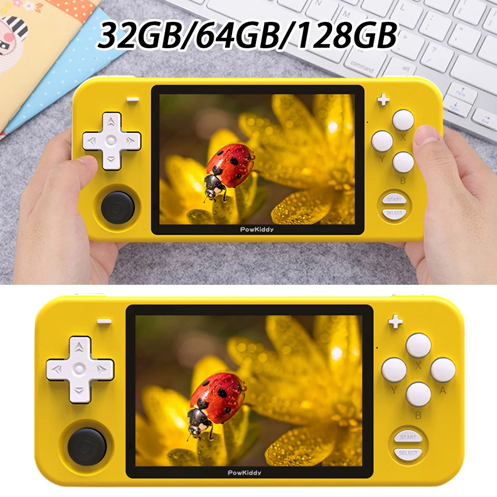 Игровая Ретро консоль RGB10 3 5 дюйма IPS экран с открытым исходным кодом портативная