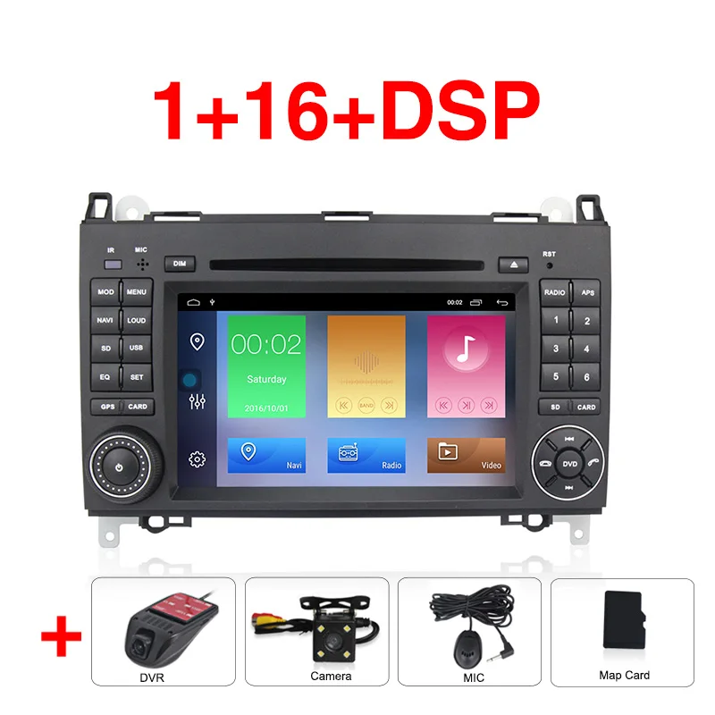 add dvr camera Navifly Android9.1 RDS OBD2 DAB Автомобильный мультимедийный плеер для Mercedes Benz B200 A B класс W169 W245 Viano Vito W639 Sprinter W906 - Цвет: add dvr camera