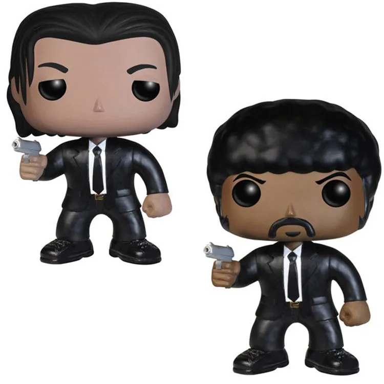 Funko Pop Movie Pulp fiction Jules Vincent Vega коллекция фигурок виниловая кукла модель игрушки