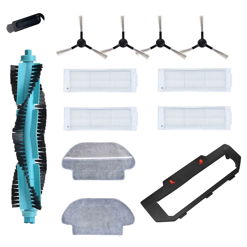 

Швабра тканевая тряпка HEPA фильтр роликовая щетка для Xiaomi Viomi V2 PRO фильтр V-RVCLM21B Mijia STYJ02YM запасные части