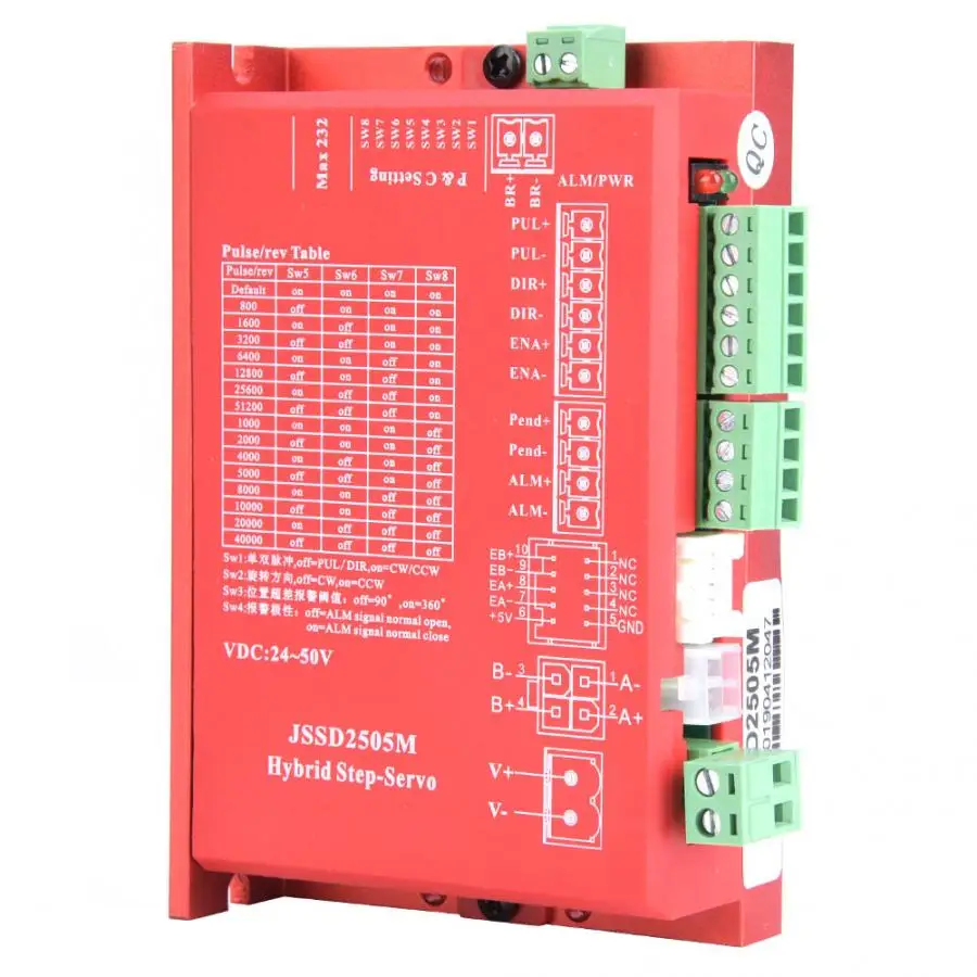 Петлевой драйвер JSSD2505M шаговый Серводвигатель SSD257EC80E1 24 ~ 60 в двигатель |