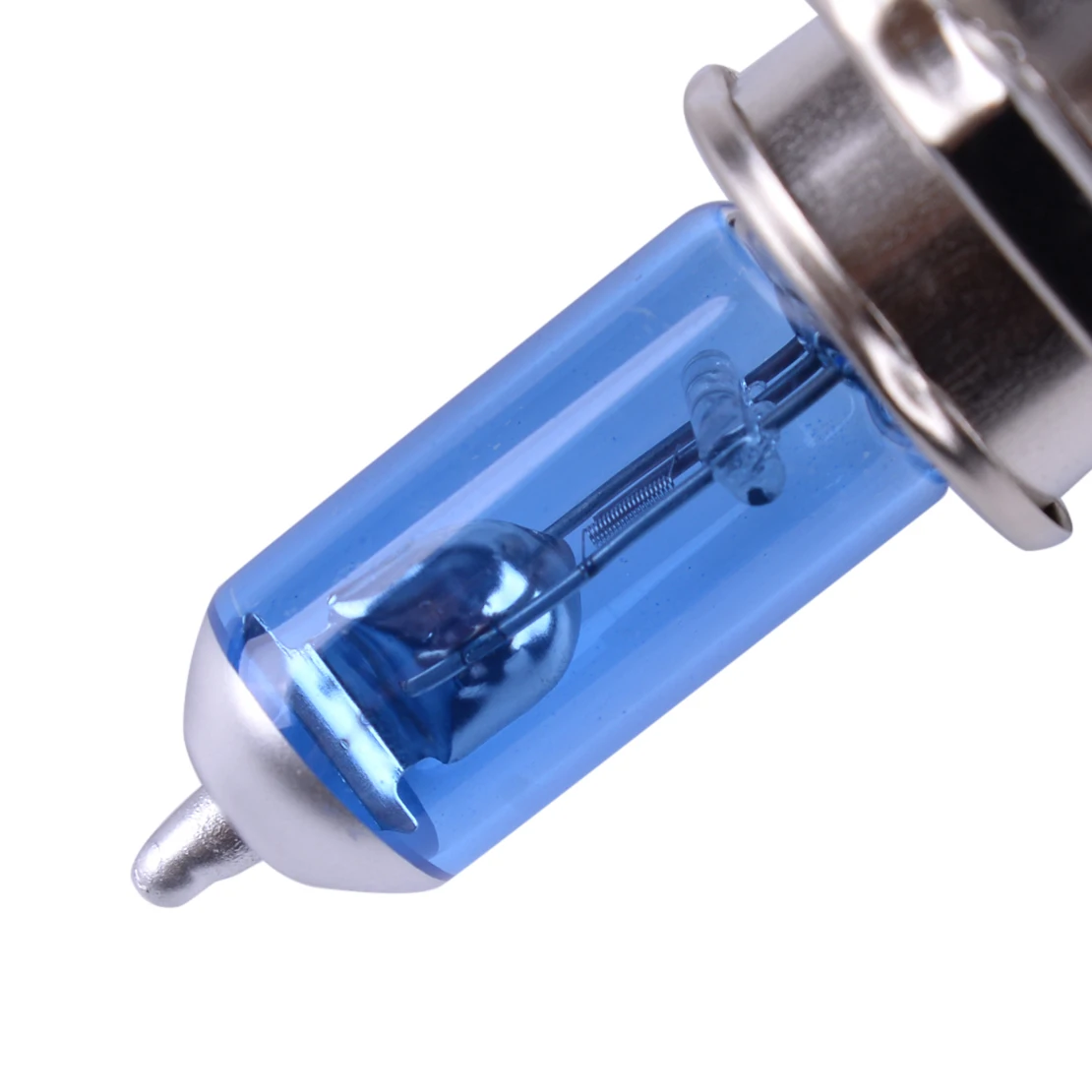 CITALL 2 шт H4 HB2 P43T 9003 12V 100W 6000K синяя яркая галогенная лампа для фар ультра-белая лампа