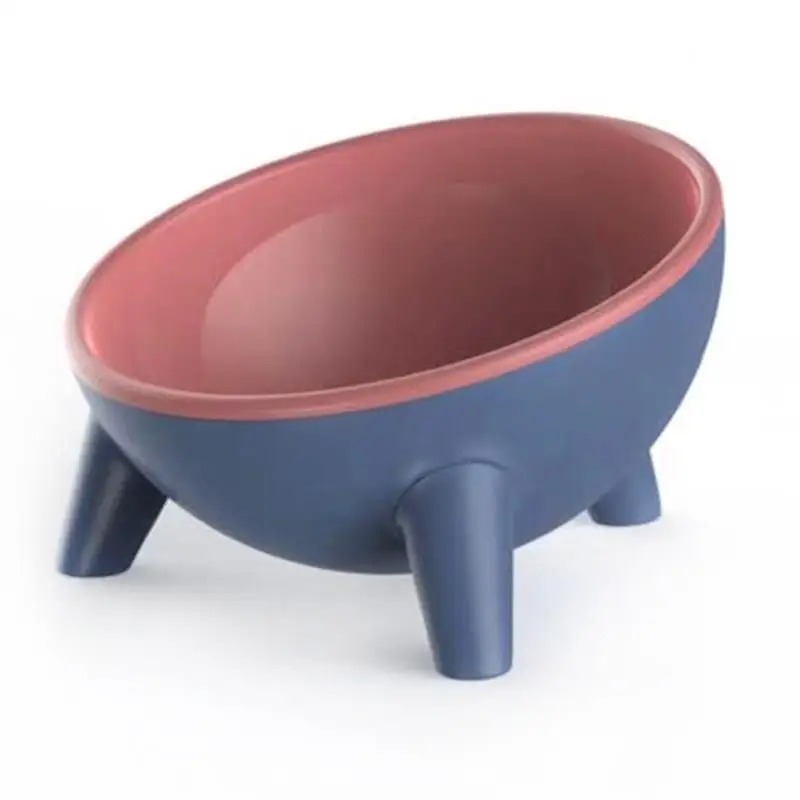 

1 Piece New Cat Bowl Non-Slip Plastic Kittens Feeding Bowl Creative Cats Dogs Drinking Dish Pets Puppy Cats Feeder Supplies