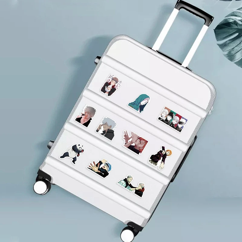 

50pcs Anime Jujutsu Kaisen Sticker Sorcery Fight Itadori Yuuji Stickers Waterproof Decals Skateboard Sticker For Laptop Suitcase