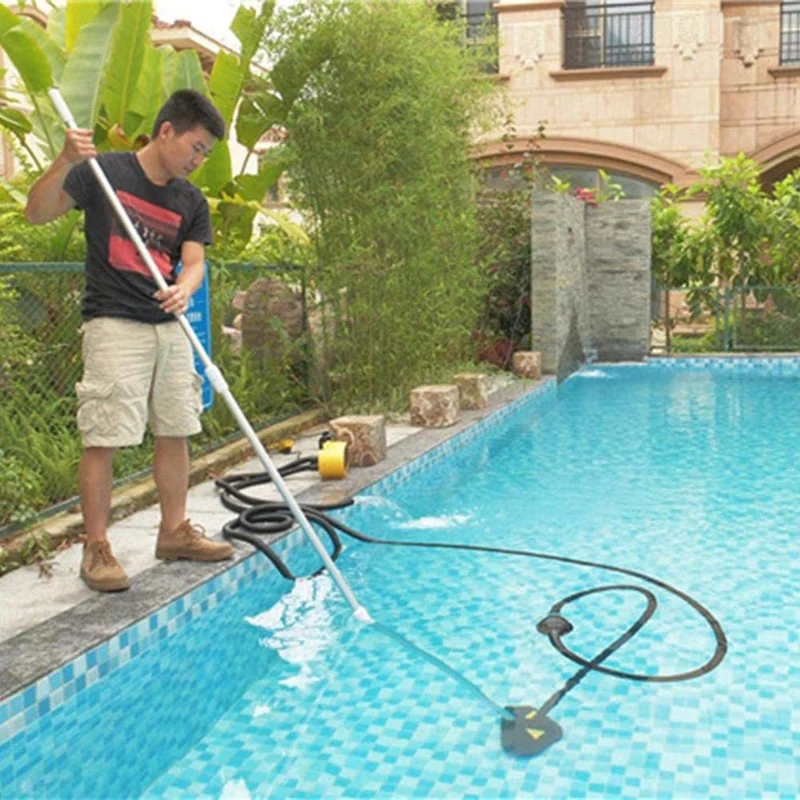 

Swimming Pool Vacuum Head, Eco-Friendly Vacuum Cleaner Replacement Head Triple-Cornered Weighted Pool Spa Head
