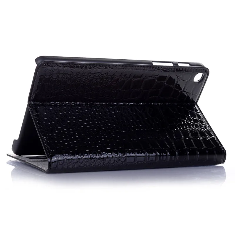 Чехол-подставка для Samsung Galaxy Tab A 8,0 T290 SM-T290 T295 T297 S-Pen cover TabA 8 из крокодиловой кожи, жесткий чехол для планшета