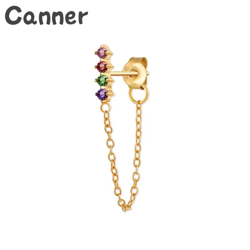 Женские серьги-подвески из серебра 925 пробы с фианитами | Украшения и аксессуары