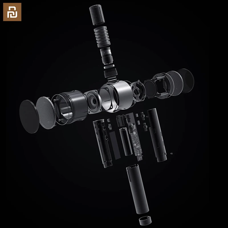 Беспроводной аудио микрофон Xiaohou караоке Bluetooth модная колонка с микрофоном для