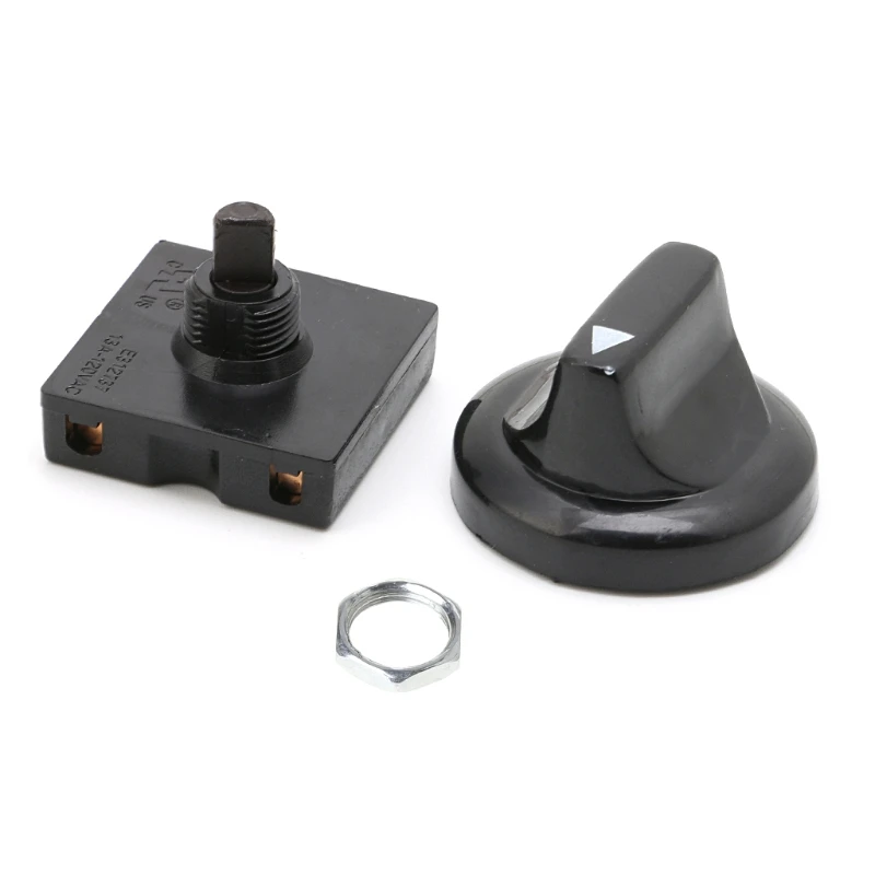 

4-Position 3-Speed Fan Selector Rotary Switch Governor with Knob 13AMP 120V-250V