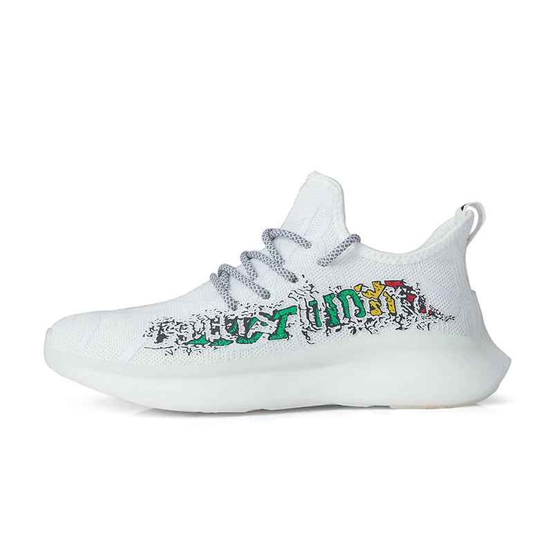 

New Coconut Shoes Men Air Mesh Casual Sneakers 2020 Man's Wedge Platform Letter Sneakers Breathable Light Sport Shoes for Man