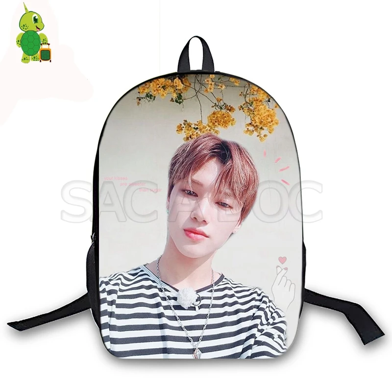 11 Новинка, рюкзак для путешествий Kpop ATEEZ-The Expedition Tour, школьные сумки для девочек и мальчиков, модный рюкзак для ноутбука, повседневные дорожные сумки - Цвет: 11
