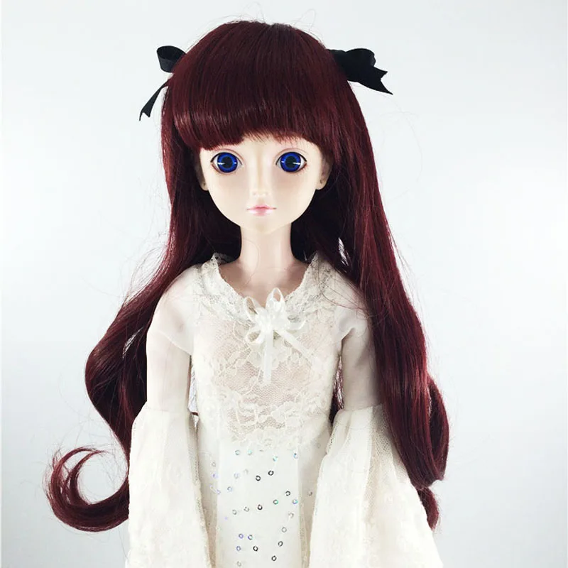 BJD sd 1/3 1/4 1/6 1/8 ye Luoli 60 см игрушечная кукла парик из высокотемпературного волокна с