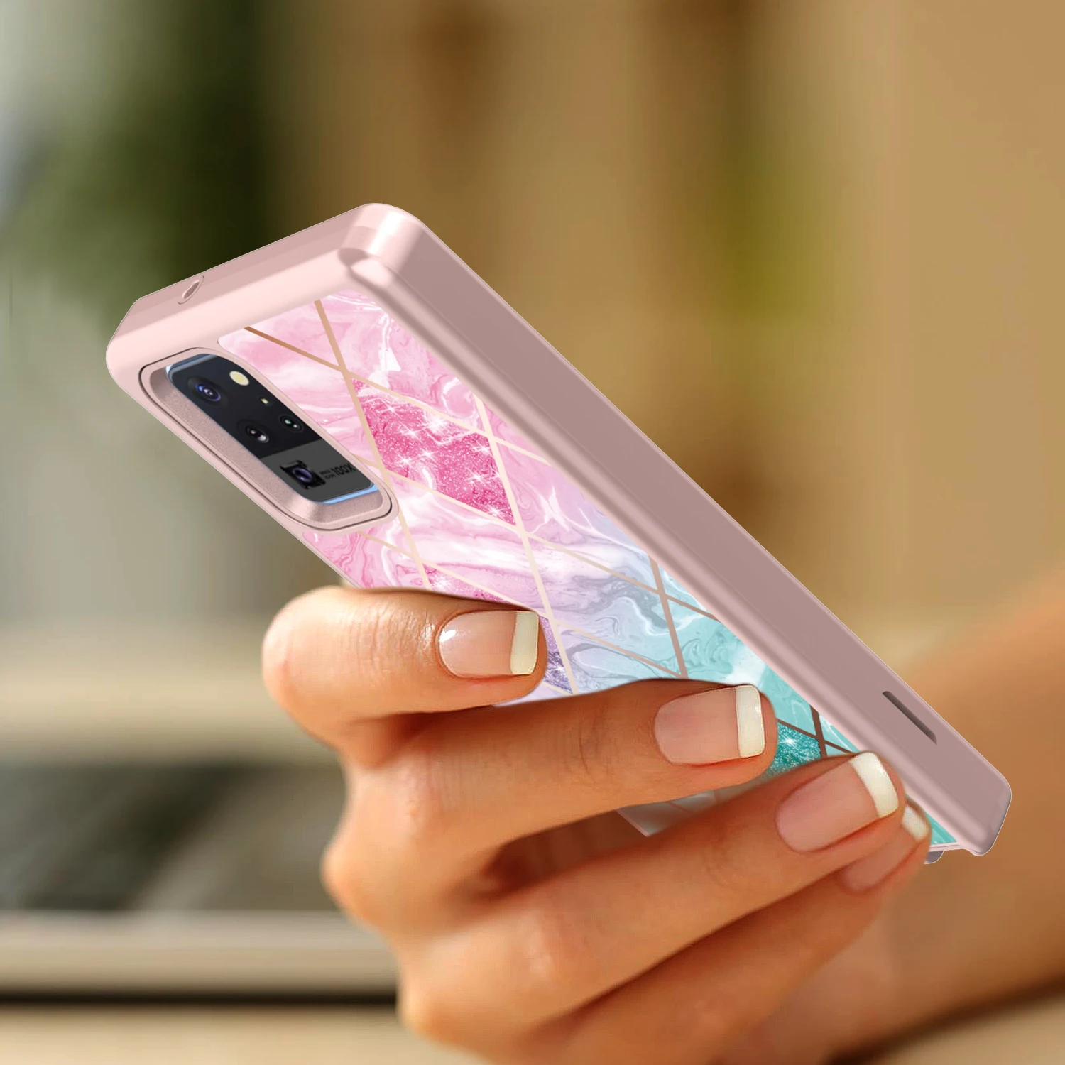 Модный чехол 2020 года для Samsung Galaxy Note 20 ультражесткий телефона с мраморной