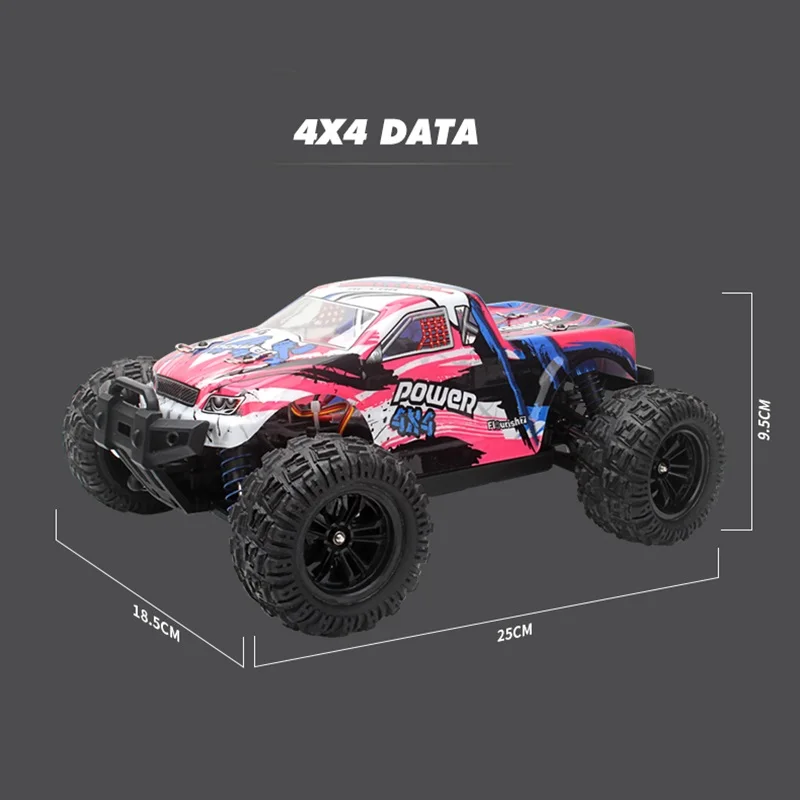 

1:18 4WD RC Car 35 Km/h 2.4G Radio Control RC Car Toys Remote Control Car Trucks Off-Road Trucks Boys Toys For Children KY-2819
