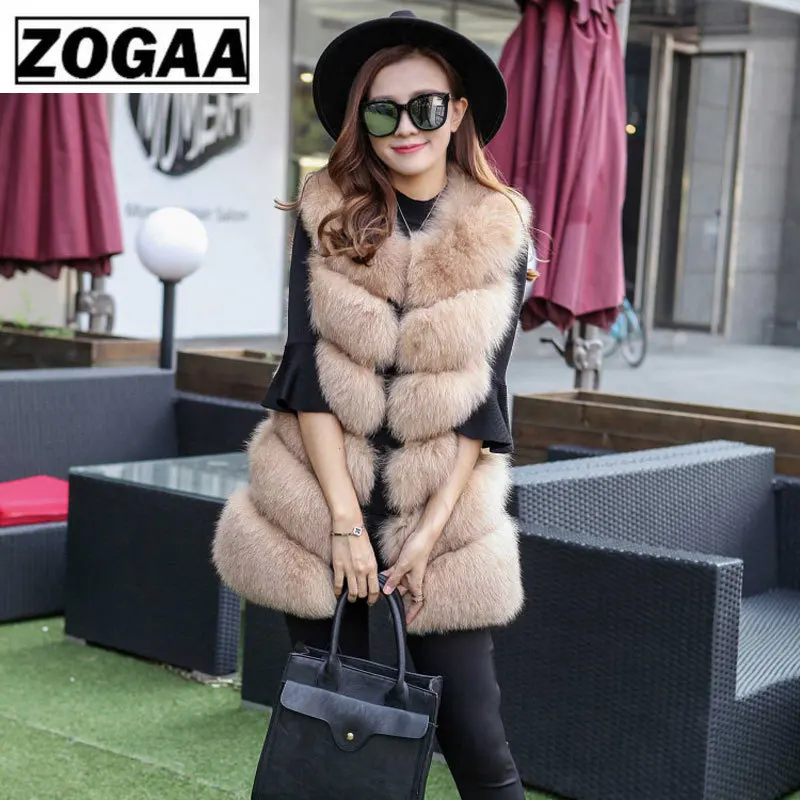Зимний теплый жилет Новое поступление модное женское импортное пальто меховой