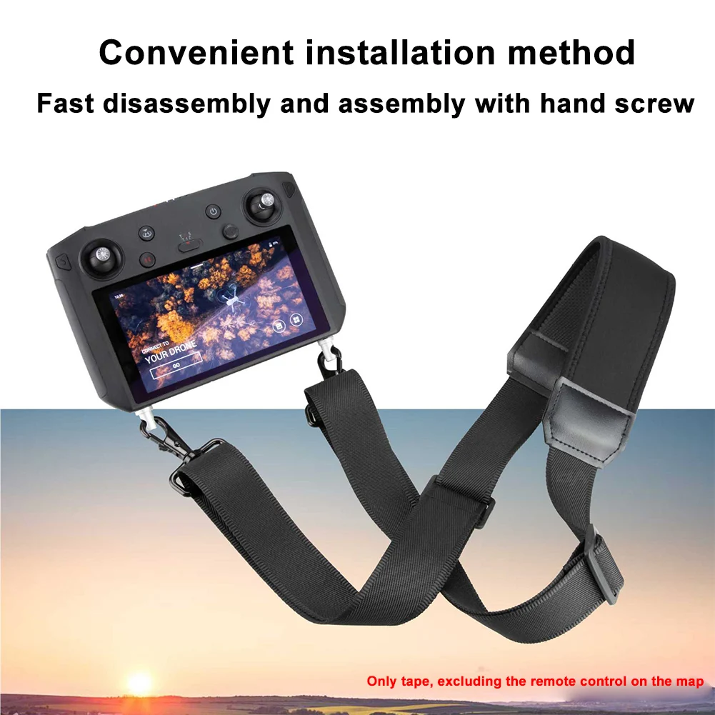 Плечевой ремень с пультом дистанционного управления Регулируемая пряжка для