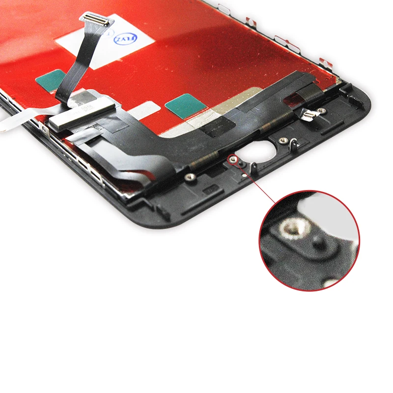 Белый и черный ЖК-дисплей для iPhone 7 7plus 8 Plus Замена сенсорного дигитайзера сборка