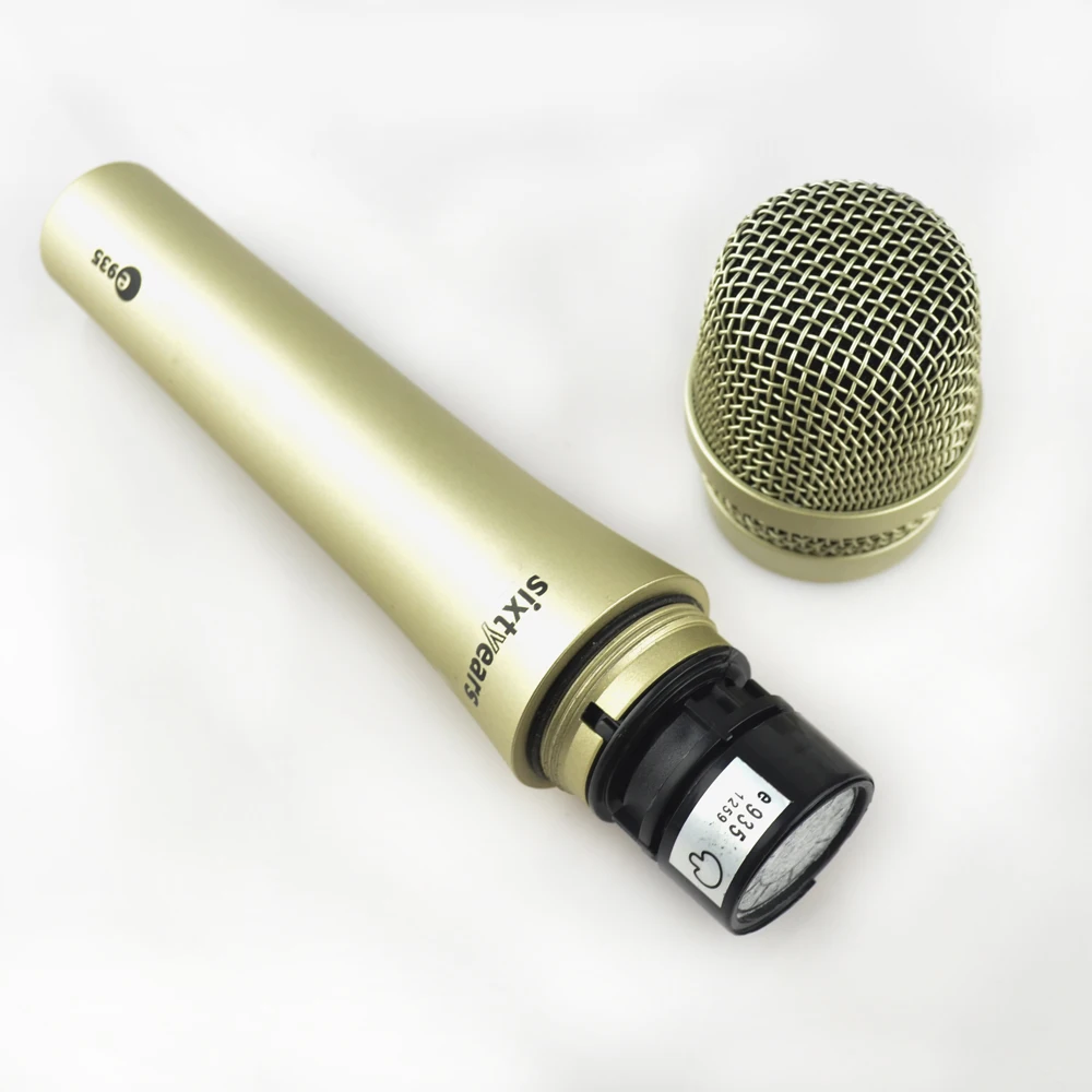 

Free shipping, e935 wired dynamic cardioid professional vocal microphone E945 E935 mic, Vocal Microphone for sennehsiertype