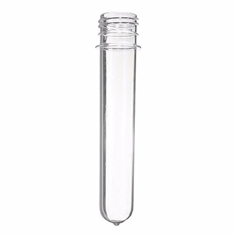 

10Pcs Test Transparent Plastic With Cap Dispenser (40Ml, 140 X 25Mm)