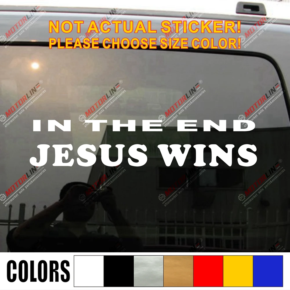 Ихсус рыба ихтис наклейка на автомобиль виниловый багажник высечка христианская