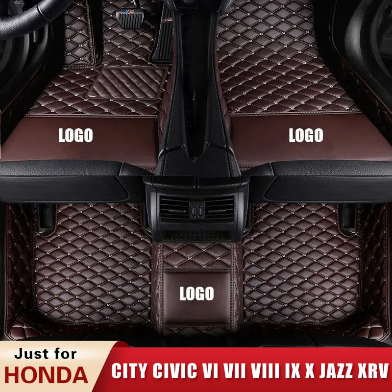 Автомобильные коврики для Honda City Civic VI VII IX X JAZZ XRV седан Tourer Hatchback Coupe Estate на