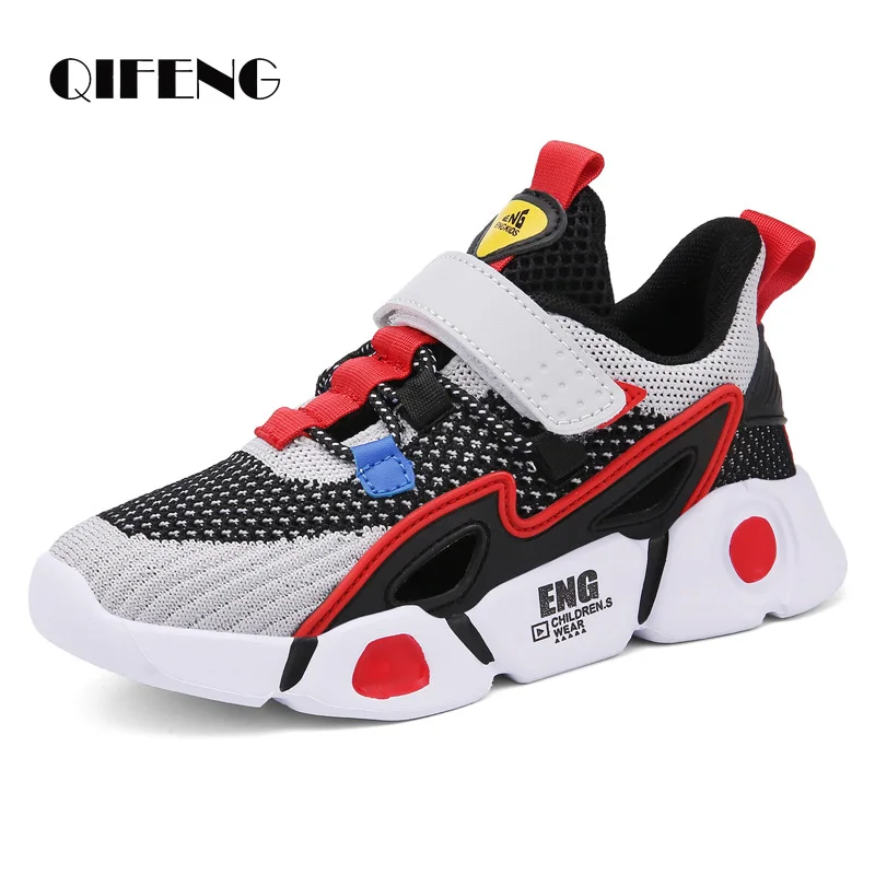 Children Casual Shoes Boys Girl Teenager Light Sneakers Student Kid Sandal Summer 5 8 9 12 Air Mesh Sport Footwear Teens 7-12y