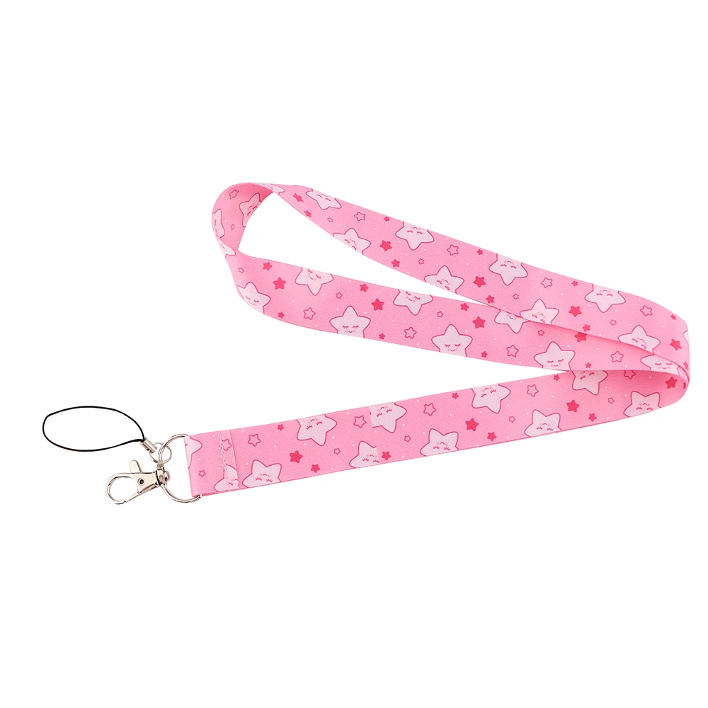 

Шнурок для ключей, 10 шт./лот, J2988, со звездой из мультфильма