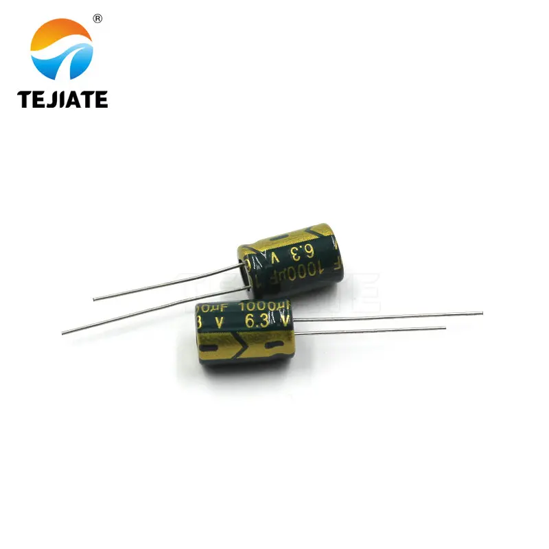 DIP прямой вставляемый алюминиевый электролитический конденсатор 6 3 В/10/16/35/50 В/100
