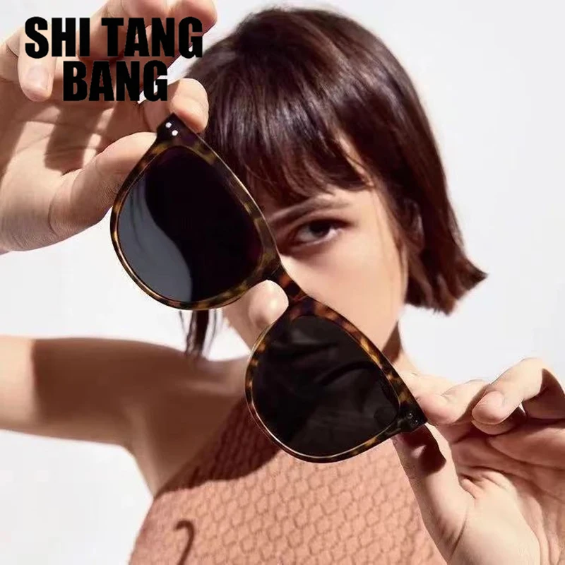 

New Folding Sunglasses Fashion Polarized Sunglasses Men Women Same Style Trend Anti-UV Sun Glasses UV400 Free Get Storage Bag