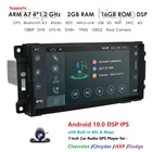 7-дюймовый сенсорный экран Indash радио автомобильное Стерео GPS навигатор плеер для Dodge Ram Challenger Jeep Wrangler JK головное устройство один Din BT Hizpo