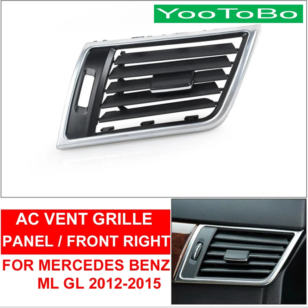

Car Front AC Air Conditioner Vent Grille Outlet Panel Cover Replacement For Mercedes BENZ W166 ML GL ML320 ML350 GL350 GL450