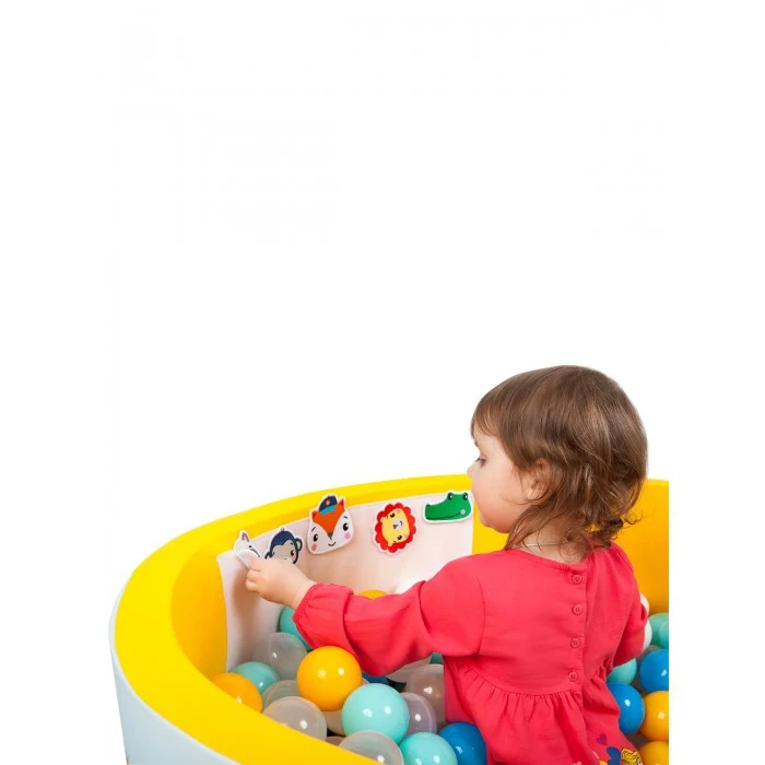 Сухой бассейн &quotFisher Price. Учим цвета с друзьями на отдыхе" 1 м высота 40 см + 200