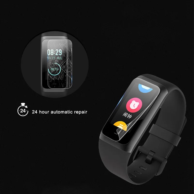 2 шт. ТПУ Защита экрана для Huami Amazfit Cor MiDong Фитнес Смарт-браслет @ M23 | Электроника