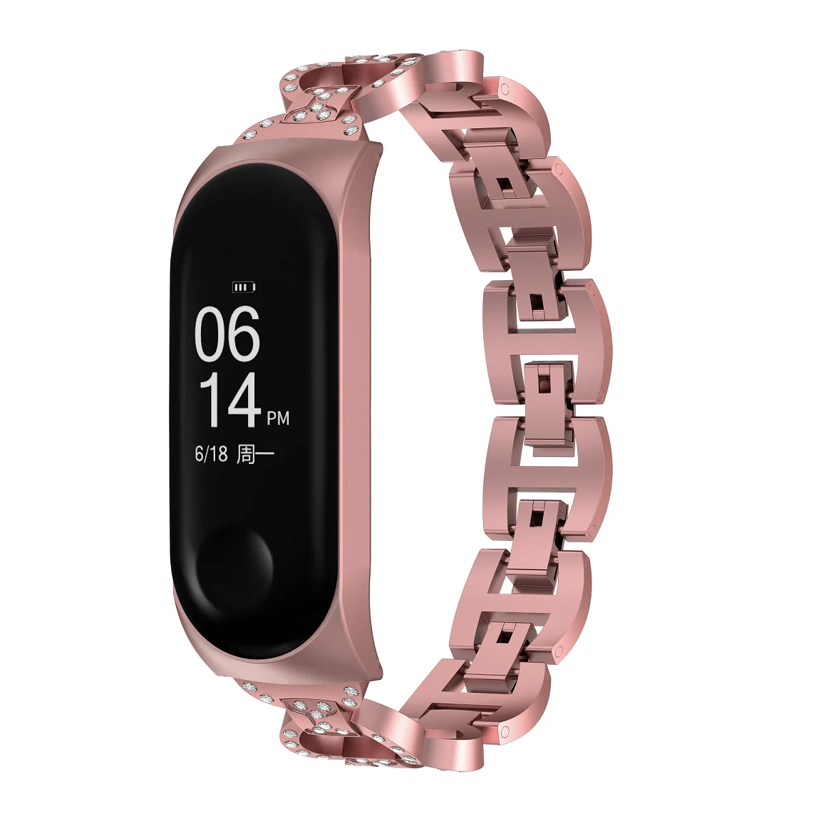 Stainless Steel Strap For Xiaomi Mi Band 4 / 3 ремешок на mi band 4 Band3 Watchband Straps Bands bracelet correa de reloj