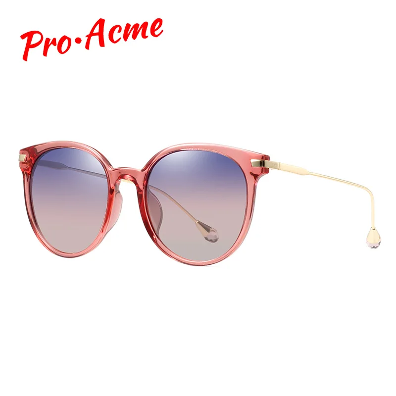 Очки солнцезащитные Pro Acme женские круглые брендовые дизайнерские