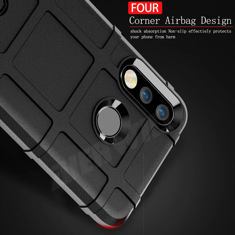 Защитный чехол для huawe P30 lite противоударный защитный резиновый бампер телефона