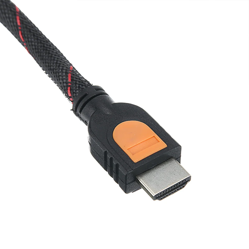 Кабель HDMI в оплетке короткий 1 4 В высокоскоростной Full HD TV 3D 1080P для ТВ XBOX SKY PS4 видео