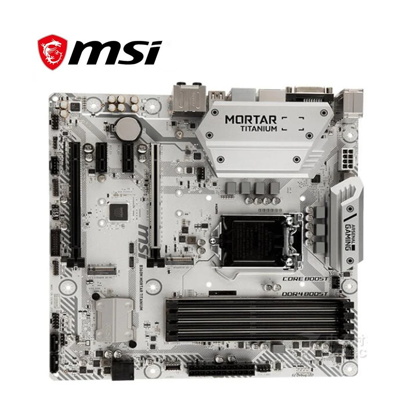 Материнская плата для MSI B360M материнская из титана LGA 1151 DDR4 Intel B360 десктопная USB3.0