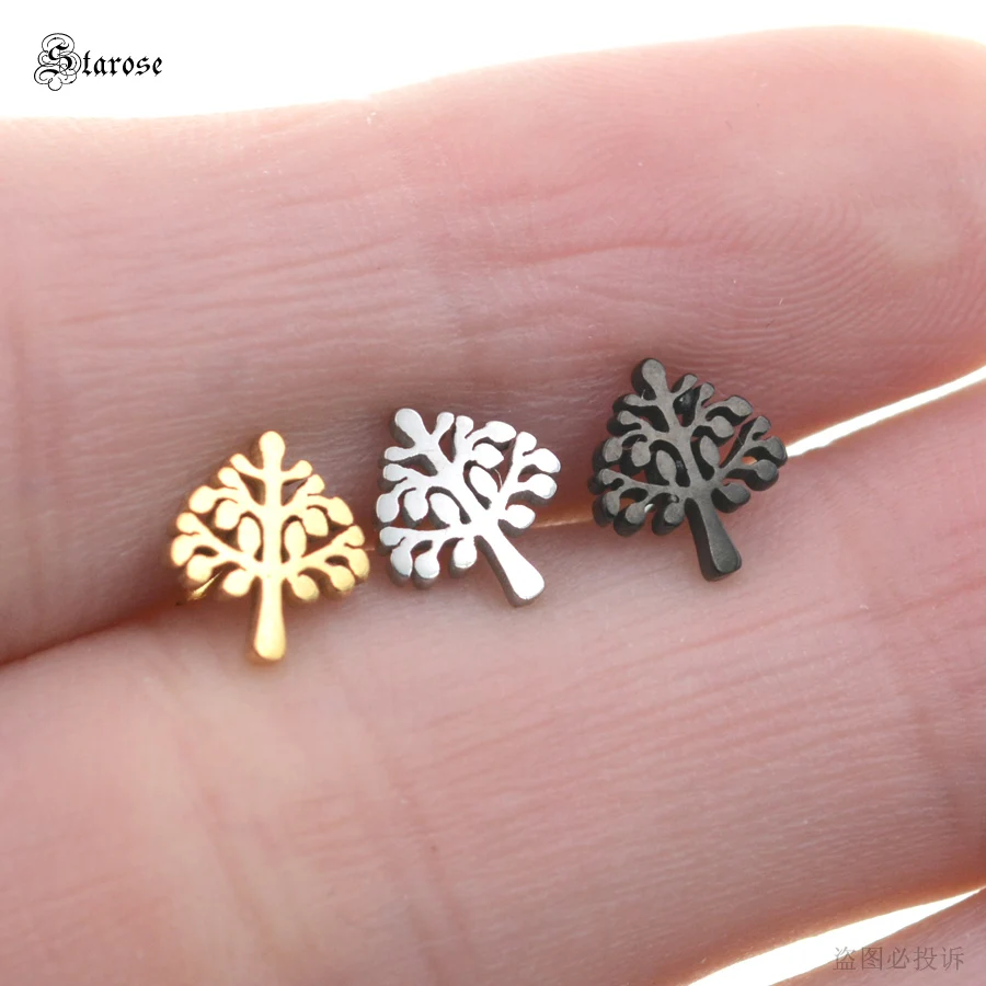 Starose 1 шт. серьги гвоздики для пирсинга Oreja из хирургической стали