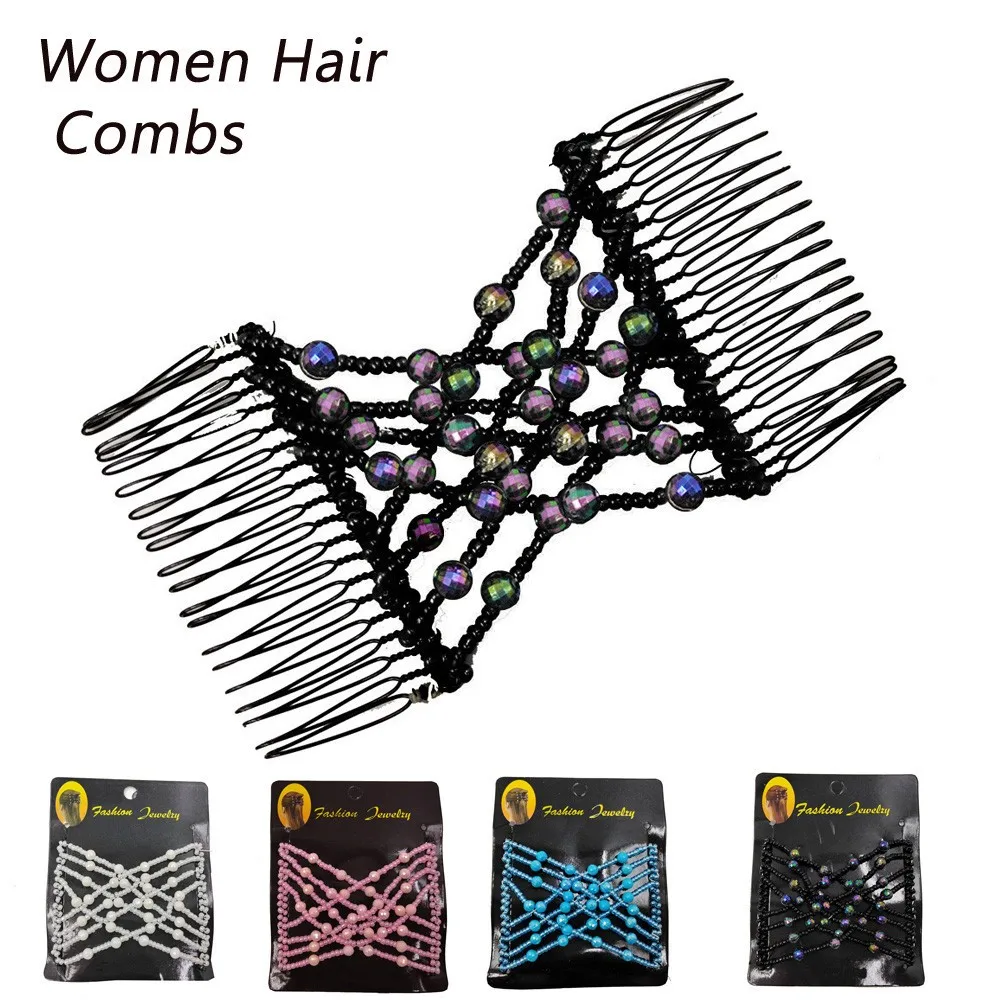 Распродажа женский эластичный головной убор из бисера аксессуары для волос