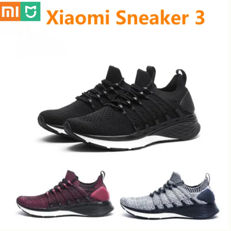 XiaoMi-zapatillas de deporte Mijia para hombre, deportivas ligeras y transpirables con tejido 4D, lavables