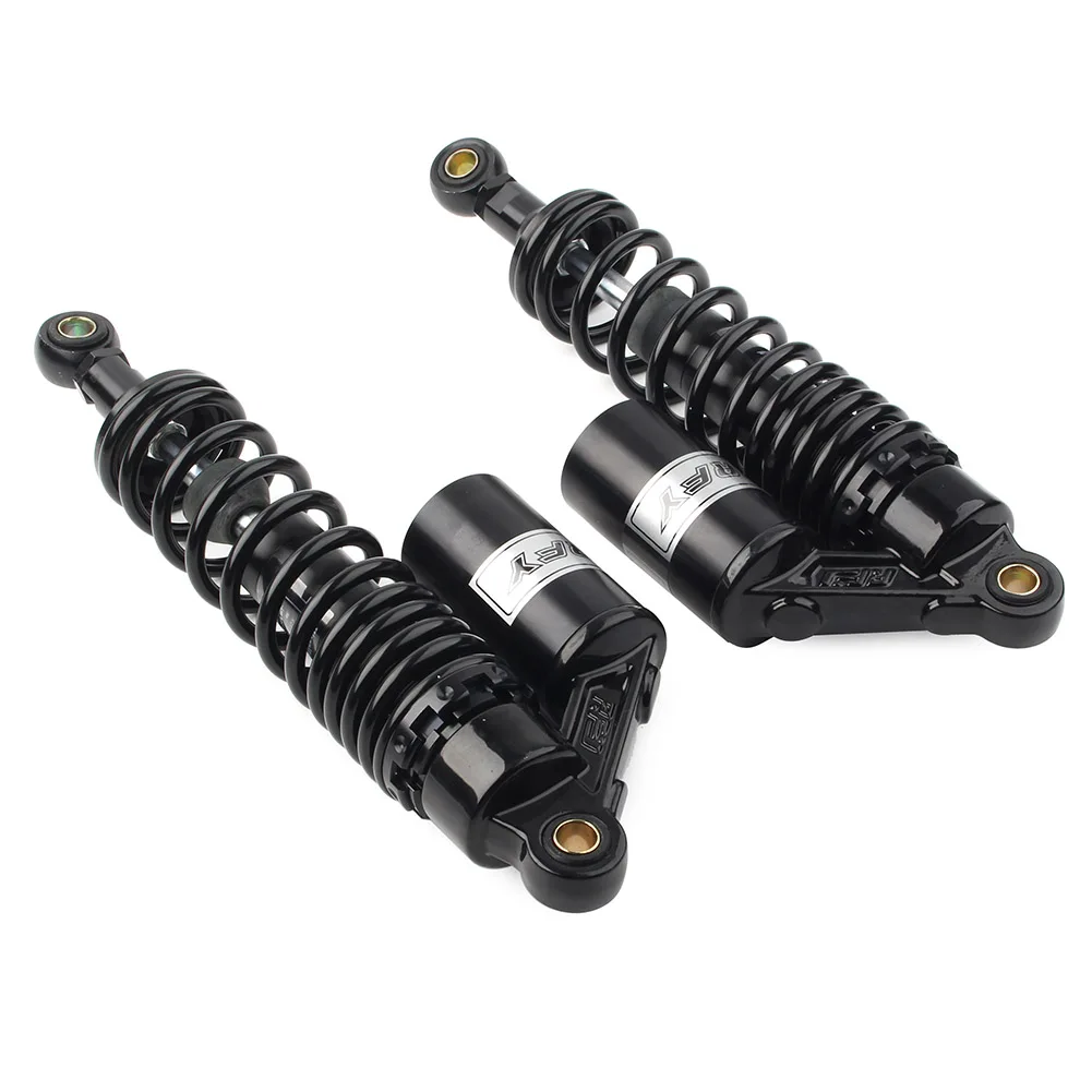 

320mm Rear Air Shock Absorber Air Suspension Replacement Black Universal Motorcycle Accessories Parts 1Pair