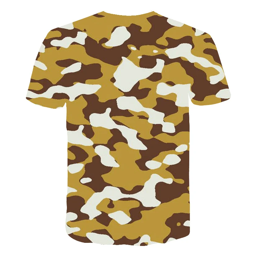 

Aciugatura Rapida T-shirt Maschio Tattico Camouflage Girocolo Maniche Lunghe Movement T-shirt Camouflage 3D T-shirt
