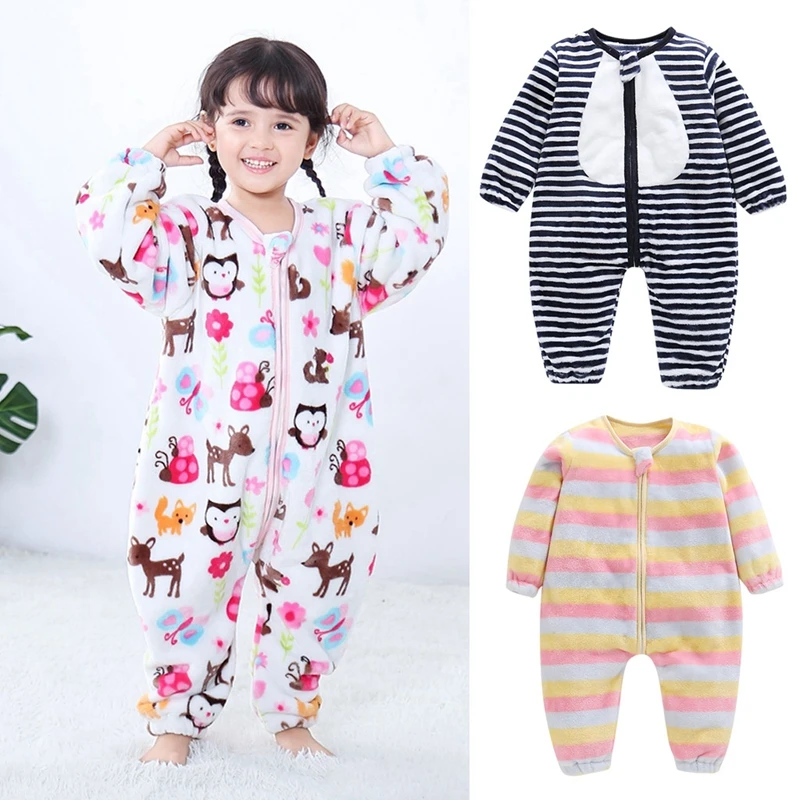 Комбинезон для маленьких мальчиков и девочек комбинезон спальный мешок плотная