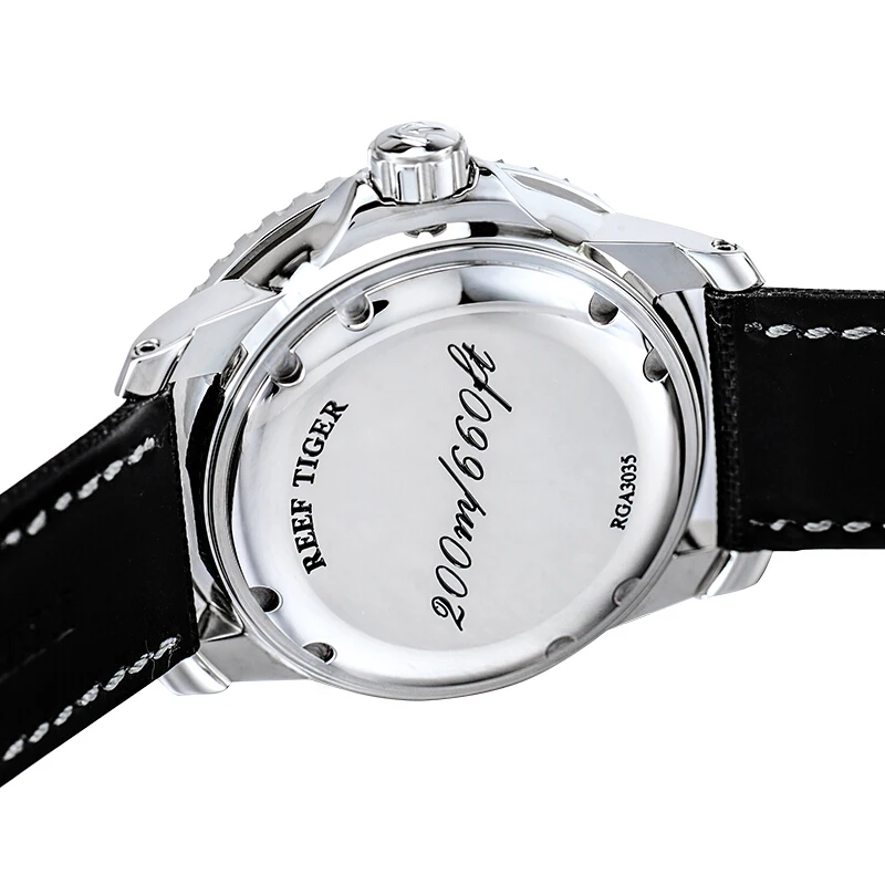 Для мужчин для дайвинга наручные часы мужские автоматические Риф Тигр человек