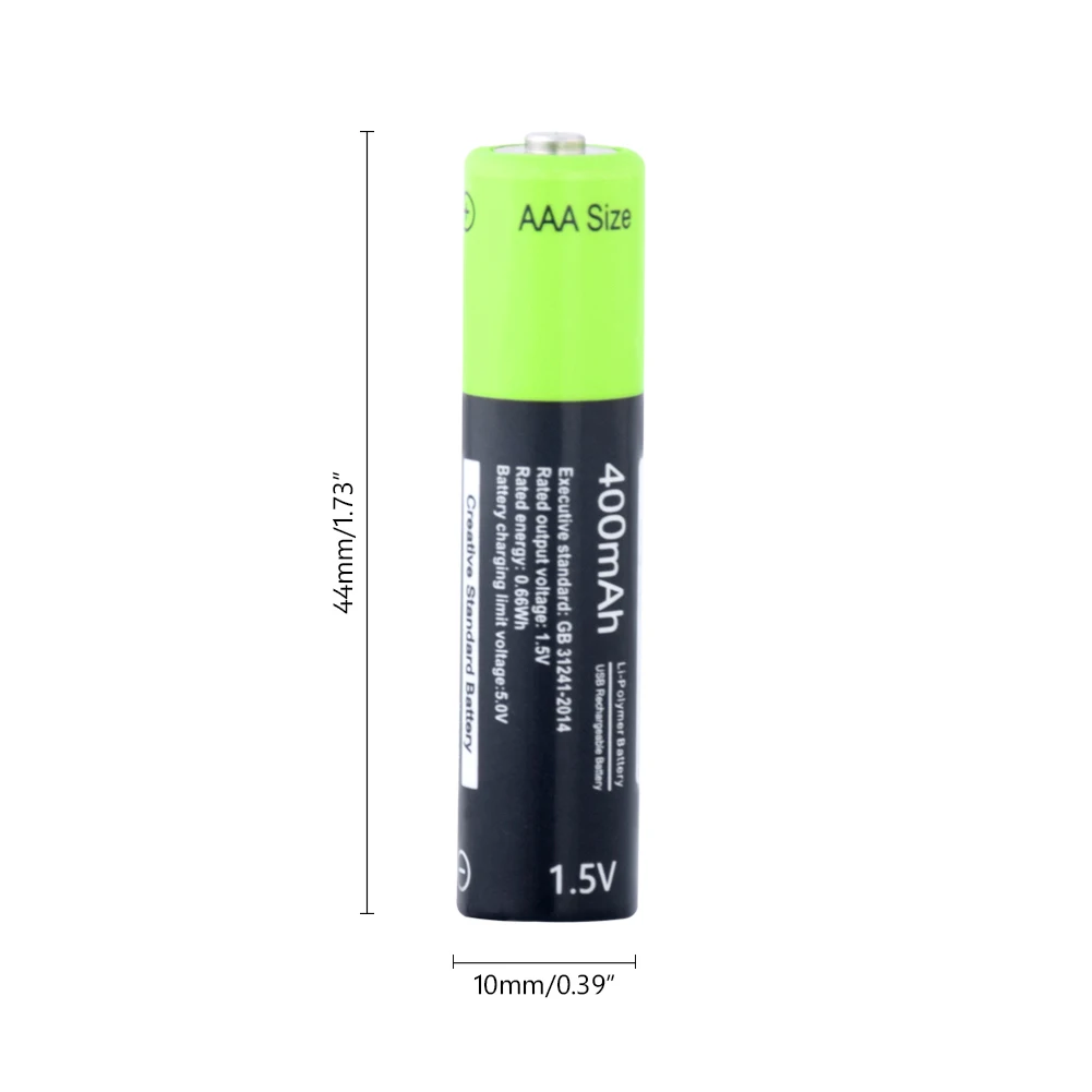 USB перезаряжаемая батарея Lipo 400mAh AAA зарядное устройство кабель игрушки удаленные аккумуляторы с контроллером литий-полимерная li-po батарея