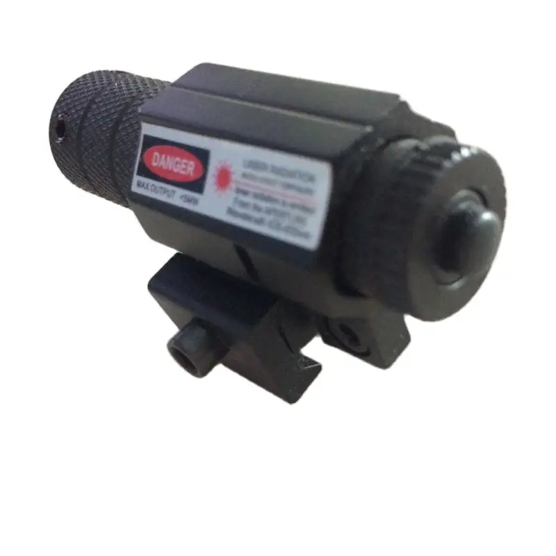 Мощный тактический мини прицел с красной точкой лазерный набор креплением для