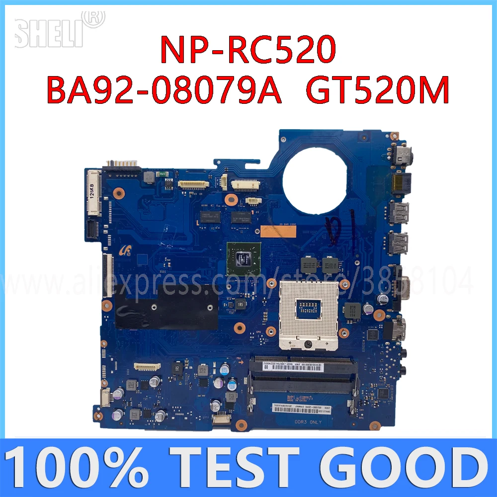

For Samsung NP-RC520 RC520 Laptop Motherboard With GT520M 1GB HM65 DDR3 BA92-08079A BA92-08079B Mainboard