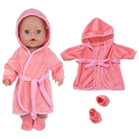 2021 new doll clothes accessories grapefruit color nightgown suit fit 43cm born new baby for baby birthday gift