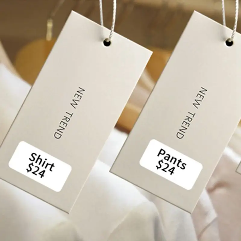 

Thermal Label Printer Home Portable Label Machine Mini Bluetooth Printer Handheld Printer with 1 Roll Printer Paper